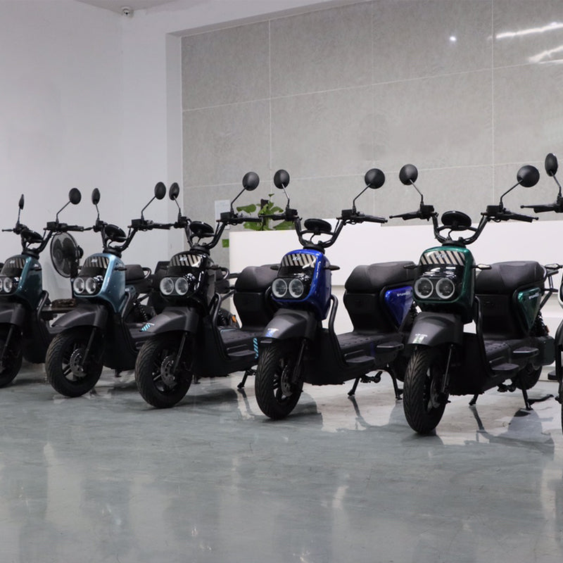 Недорогой электрический скутер 500W для двоих пассажиров