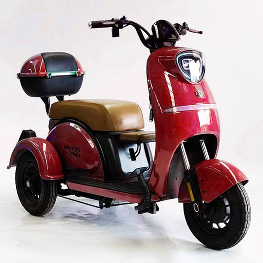 Трехколесный электровелосипед 48V/60V/72V, электрический трицикл 20Ah
